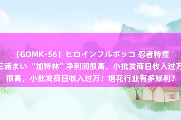 【GOMK-56】ヒロインフルボッコ 忍者特捜隊バードファイター 三浦まい “加特林”净利润很高，小批发商日收入过万！烟花行业有多暴利？