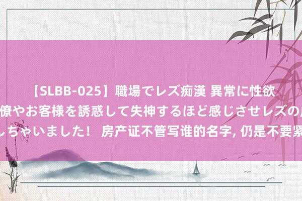 【SLBB-025】職場でレズ痴漢 異常に性欲の強い私（真性レズ）同僚やお客様を誘惑して失神するほど感じさせレズの虜にしちゃいました！ 房产证不管写谁的名字, 仍是不要紧了? 四条“规矩”提出提前了解