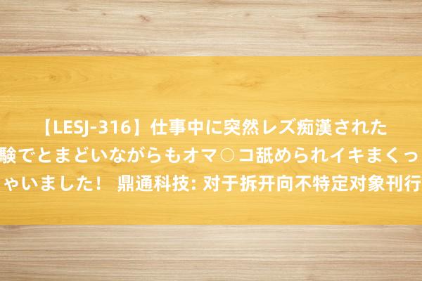 【LESJ-316】仕事中に突然レズ痴漢された私（ノンケ）初めての経験でとまどいながらもオマ○コ舐められイキまくっちゃいました！ 鼎通科技: 对于拆开向不特定对象刊行可养息公司债券事项的公告