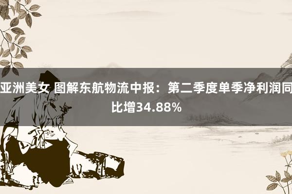 亚洲美女 图解东航物流中报：第二季度单季净利润同比增34.88%